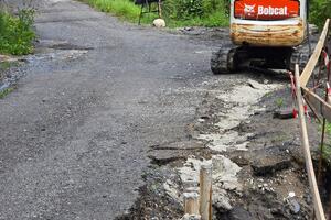 Stazzema, chiuso per frana il sentiero d’accesso al Parco delle Molinette
