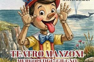 Al Manzoni di Massarosa mercoledì 17 giugno va in scena "Il nostro amico burattino"
