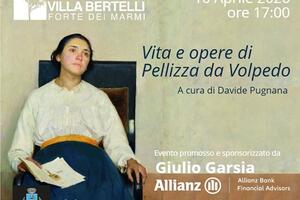 "Vita e opere di Pellizza da Volpedo" a Villa Bertelli, venerdì 10 aprile