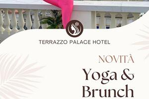 Armonia marina: un&#039;esperienza di yoga e benessere sulla terrazza del prestigioso Palace Hotel, domenica 26 ottobre