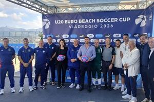 Al via l'Europeo Under 20, Viareggio capitale internazionale del beach soccer