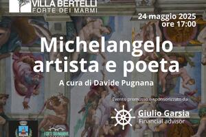 A Villa Bertelli una conferenza di Davide Pugnana su Michelangelo
