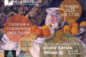 "Cézanne e l'ossessione della forma". Conferenza dello storico dell'arte e scrittore Davide Pugnana. Sabato 9 maggio ore 17.30 Villa Bertelli