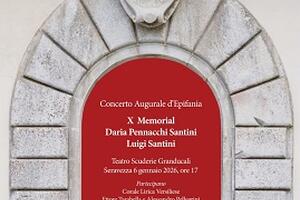 Concerto augurale d'Epifania, il 6 gennaio al Teatro Scuderie Granducali di Seravezza