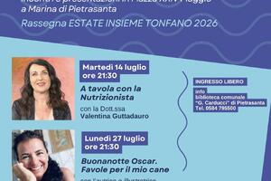Pietrasanta: Biblioteca... fronte mare per l'estate 2026