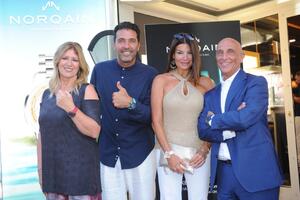Gigi Buffon a sorpresa da Cassetti per l'evento Norqain a Forte dei Marmi