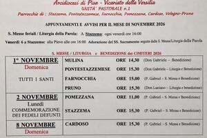 Vezzoni: Cerimonia dei defunti, a Mulina basta la benedizione