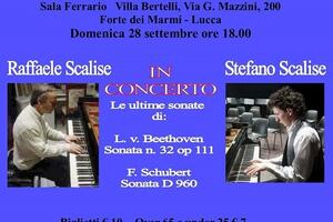 Concerto per pianoforte a Villa Bertelli a cura dell&#039;associazione OMEGA, domenica 28 settembre ore 18