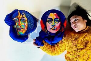 L'artista viareggina Elisa Tamburrini tra i big della Street Art per l'omaggio ad Anna Magnani a Roma