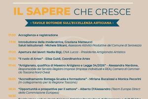 Al via “Il Sapere che Cresce”: il roadshow sull’eccellenza artigiana promosso da CNA Pisa e CNA Lucca