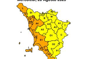 Dalle 18 di oggi Allerta Meteo Arancione su tutta la provincia, eccetto Garfagnana-Serchio-Lima