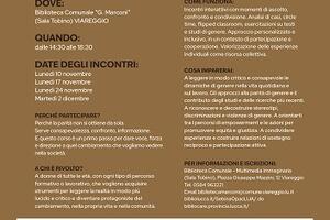 &quot;Oltre gli stereotipi - educazione alla parità di genere&quot;: un corso gratuito Bibliocare a Viareggio