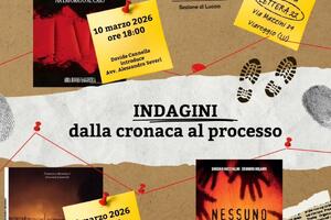 Viareggio, ultimo appuntamento con “Indagini: dalla cronaca al processo”, giovedì 9 aprile