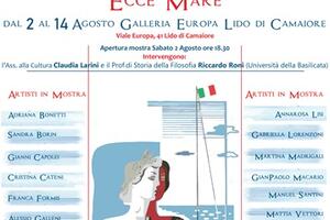 Alla Galleria Europa, la mostra d’arte Ecce Homo-Ecce Mare