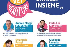 Svelati gli ultimi quattro incontri della Scuola dei Genitori: Tra i protagonisti Maggi, Palagi, Lai e Lavenia