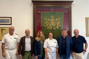 Visita ufficiale della nuova comandante della Capitaneria di Porto al Comune di Forte dei Marmi