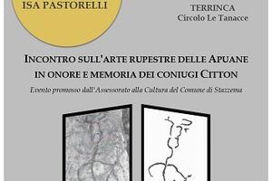 L&#039;arte rupestre in Alta Versilia con i coniugi Citton