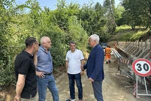 Regimazione delle acque di via Verzentoli a Nocchi: prosegue il cantiere finale per il secondo e terzo lotto