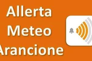 Allerta meteo arancione dalle 17 di lunedì 24 novembre fino alle 9 di martedì 25 novembre per rischio idrogeologico e idraulico