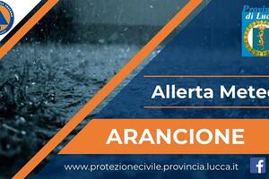 Protezione Civile: emessa allerta arancio per piogge e temporali forti 9-10 settembre