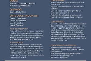 Bibliocare: a Viareggio il corso gratuito Comunicare senza barriere. Scopri la comunicazione alternativa aumentativa»