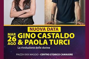 Camaiore Estate: rimandato il concerto di Gino Castaldo e Paola Turci
