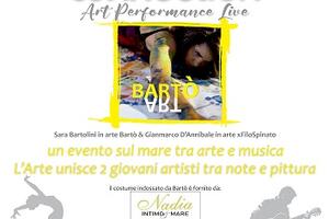 Connection l’evento di musica e pittura: sabato 9 agosto presso il Bagno Re Mare La Versiliana