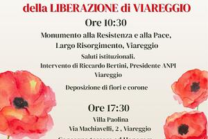 Martedì 16 settembre le iniziative per la Festa della Liberazione di Viareggio