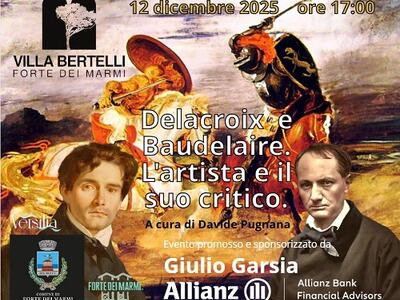 Il rapporto fra Delacroix e Baudelaire raccontato in una conferenza di Davide Pugnana a Villa Bertelli, venerdì 12 dicembre