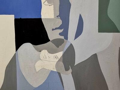 Annalisa Franco e Paolo Gai donano due opere dell&#039;artista Antonio Collina alla biblioteca comunale di Villa Bertelli, la cerimonia venerdì 5 dicembre