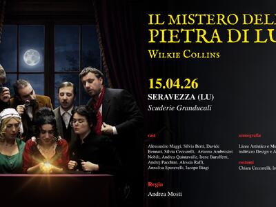 Seravezza, arriva “Il mistero della Pietra di Luna”: indagine teatrale alle Scuderie Granducali