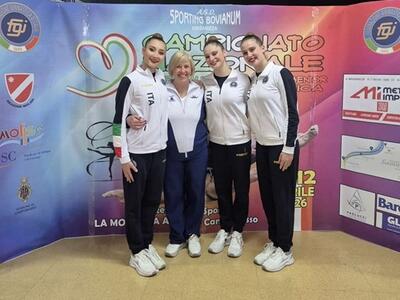 Tre ginnaste della Raffaello Motto in azzurro a Baku per la Coppa del mondo di ritmica