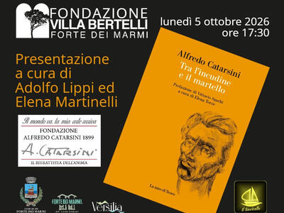 Tra l'incudine e il martello: a Villa Bertelli di Forte dei Marmi si presenta il nuovo libro di Catarsini