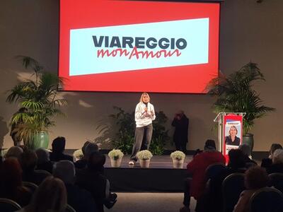 "Sarò la sindaca che sta tra la gente": Marcucci porta "Viareggio Mon Amour" al Principino