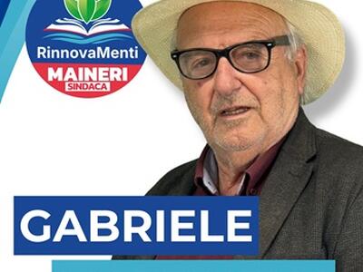 Gabriele Martinelli, candidato a consigliere comunale per la lista RinnovaMenti-Maineri sindaca: "Un candidato socialista riformista"