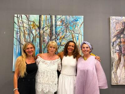 Elisabetta Rogai, regina dell'enoarte, premiata come artitsta dell'anno da Aimig Ets