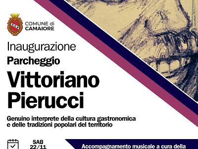 Inaugurazione parcheggio &quot;Vittoriano Pierucci&quot;,  sabato 22 novembre