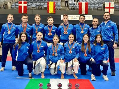 Trionfo agli Europei per la Junkan Dojo di Viareggio