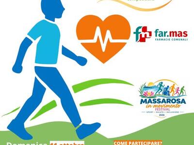 "Movimento&Salute", domenica a Massarosa la camminata di 4 chilometri sostenuta dalla Medicina dello Sport per la promozione del benessere