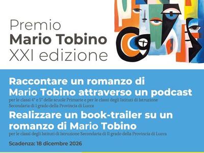 Nuova edizione Premio Mario Tobino per le scuole - aperte le iscrizioni