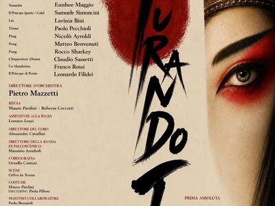 L'Accademia delle Muse di Viareggio protagonista alla prima mondiale di "Turandot" al teatro della pergola di Firenze, sabato 18 luglio