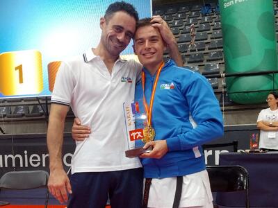 Il viareggino Nicola Bianchi alla guida della Nazionale di Karate