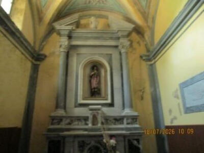 Vezzoni: Dopo quasi sette anni messa di San Rocco nella chiesa di San Rocco a Mulina