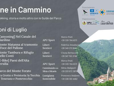 "Apuane in Cammino": svelato il calendario delle escursioni di luglio 2026 tra natura, storia e avventura