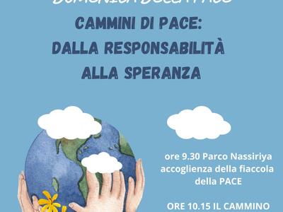 Massarosa, domenica 11 gennaio: "Cammini di pace: dalla responsabilità alla speranza"