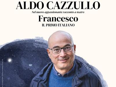 Aldo Cazzullo al Teatro Comunale di Pietrasanta con "Francesco. ll primo italiano", venerdì 28 novembre