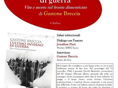 Presentazione del libro di Gastone Breccia &quot;L&#039;ultimo inverno di guerra&quot; a Villa Argentina, venerdì 28 novembre