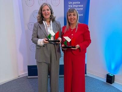 Confindustria Toscana Nord: Il premio "Maestro del Made in Italy" a  Katia Balducci (Effebi Spa e Overmarine)  e a Carla Casini (Alma Spa), importanti socie CTN