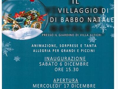 La magia del Natale sbarca a Lido di Camaiore: RSA &amp; Villa Alfieri inaugura il suo primo “Villaggio di Babbo Natale” aperto alla comunità, sabato 6 dicembre