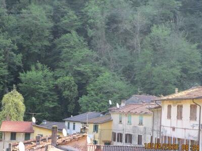 La Torre di Carbonaia avvolta dalla rosa di Lady Bank, antica pianta presente nel luogo